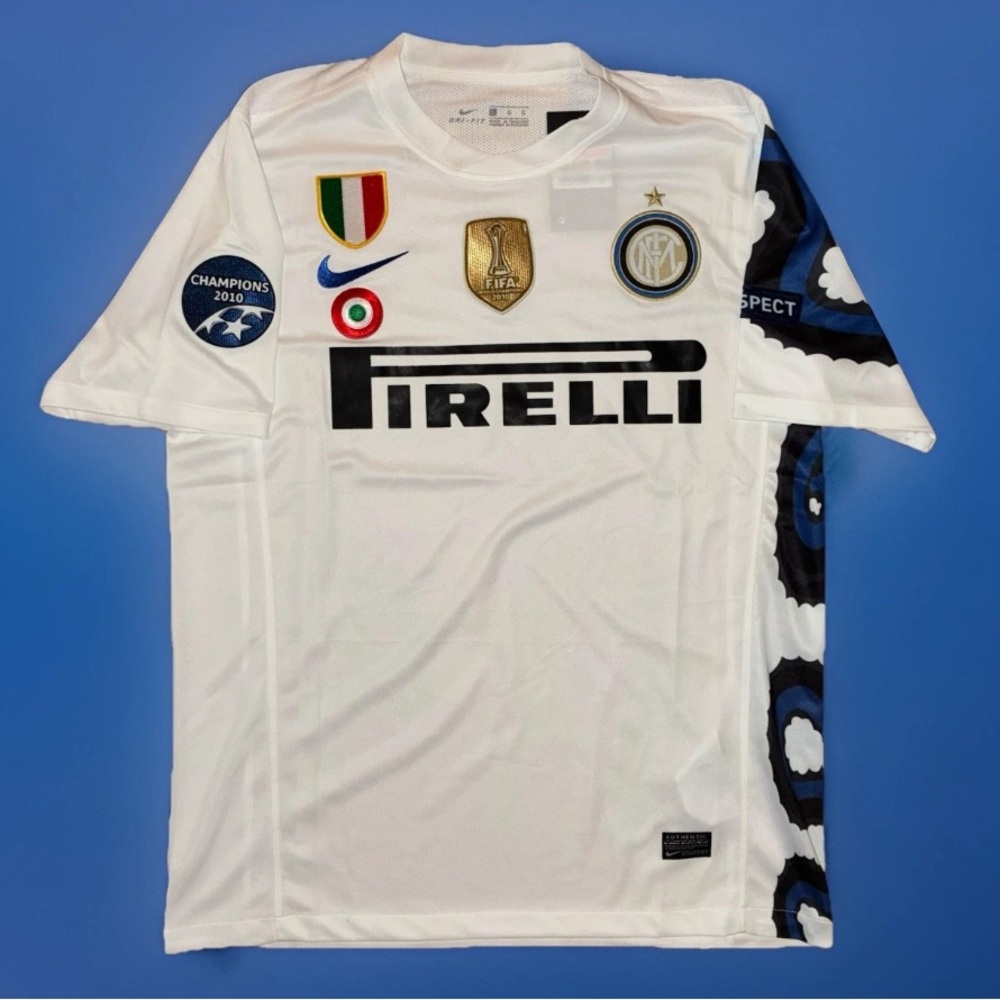 Inter Milan Away Javier Zanetti #4 2010/2011 Jersey